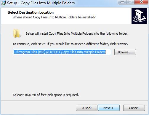 Copy Files Into Multiple Folders截图