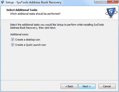 SysTools Address Book Recovery截图