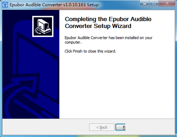 Epubor Audible converter截图