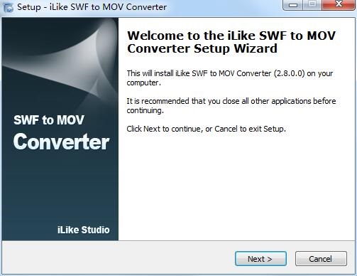 iLike SWF to MOV Converter截图