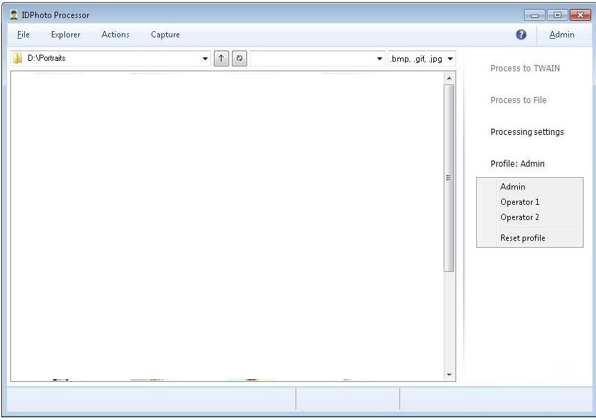 IDPhoto Processor截图