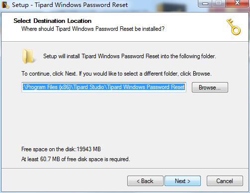 Tipard Windows Password Reset截图