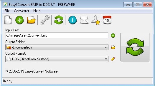 Easy2Convert BMP to DDS截图