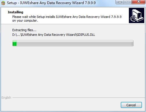 IUWEshare Any Data Recovery Wizard截图