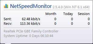 NetSpeedMonitor64位版截图