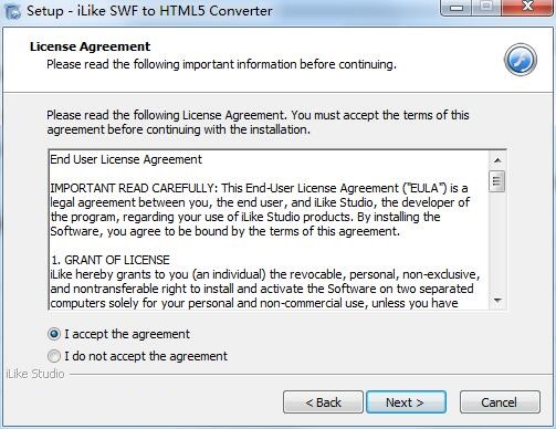 iLike SWF to HTML5 Converter截图