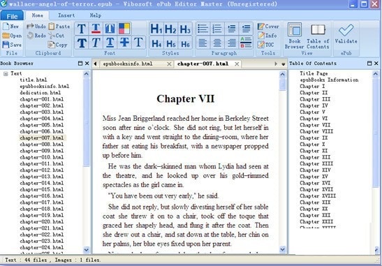 Vibosoft ePub Editor Master截图