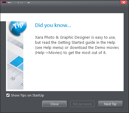 Xara Photo&Graphic Designer截图