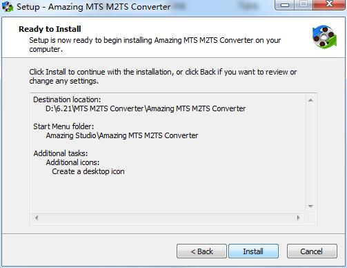 Amazing MTS M2TS Converter截图