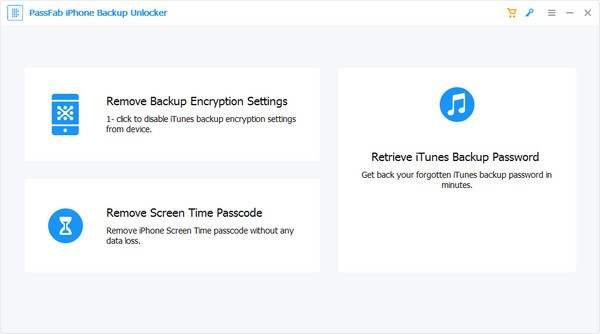 Passfab iPhone Backup Unlocker截图