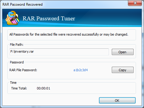 Cocosenor RAR Password Tuner截图