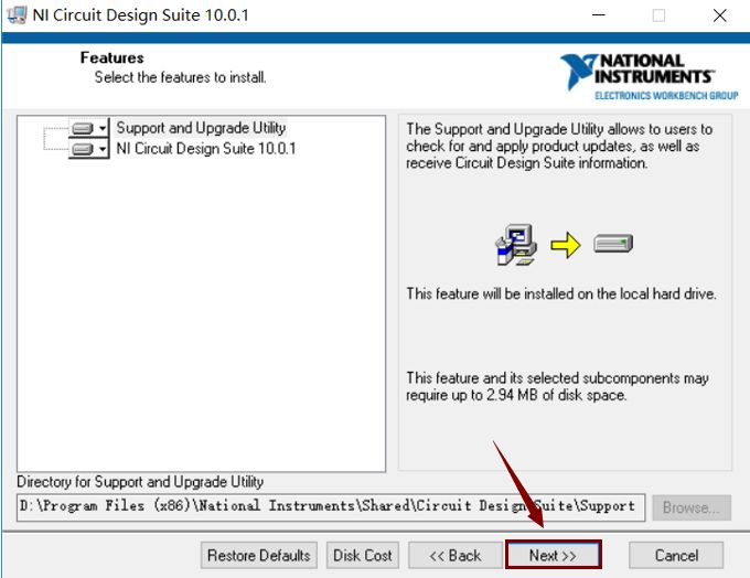 Multisim10.0截图