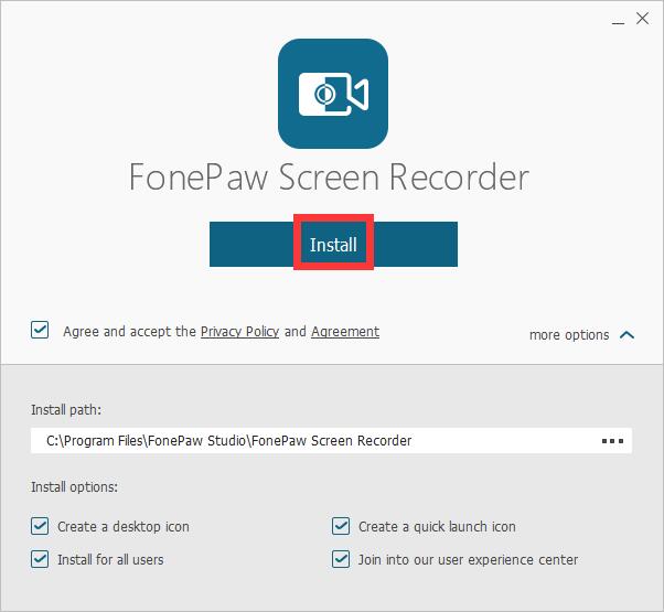 FonePaw Screen Recorder截图