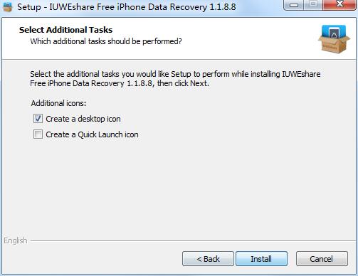 IUWEshare Free iPhone Data Recovery截图