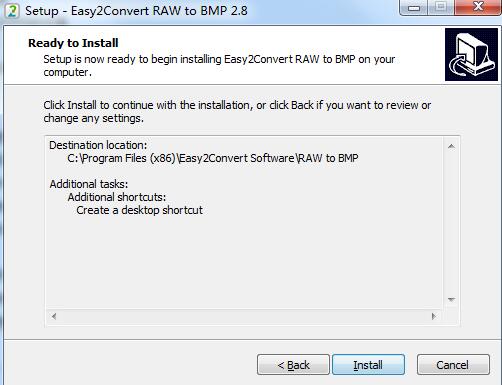 Easy2Convert RAW to BMP截图