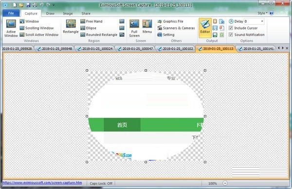 EximiousSoft Screen Capture截图