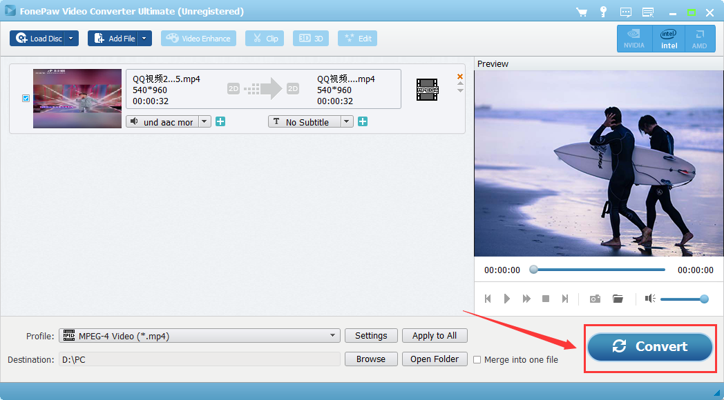 FonePaw Video Converter Ultimate截图