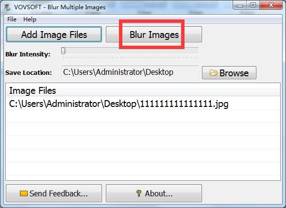 Blur Multiple Images截图