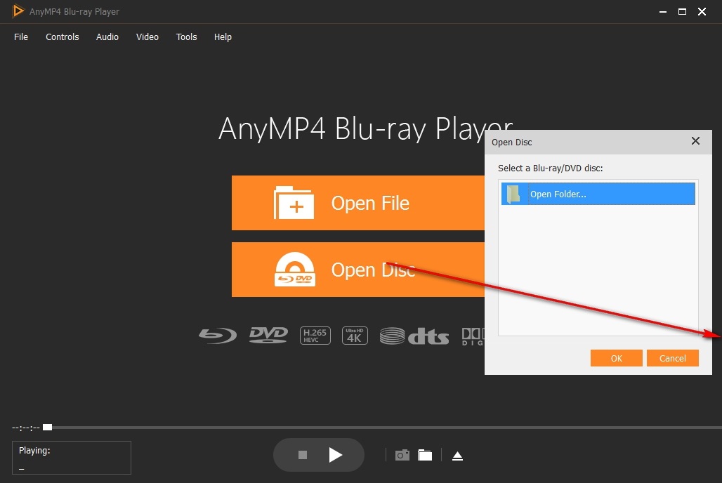 AnyMP4 Blu-ray Player截图