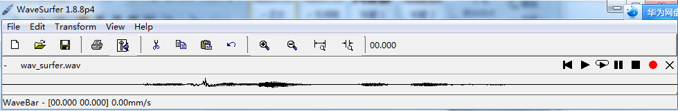 WaveSurfer截图