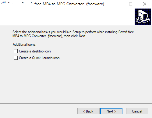 Boxoft Free MP4 to MPG Converter截图