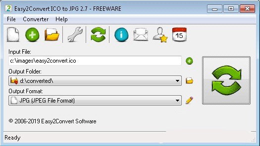 Easy2Convert ICO to JPG截图