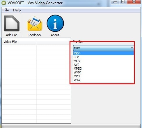 Vov Video Converter截图