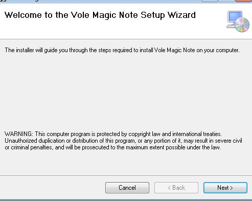 Vole Magic Note截图