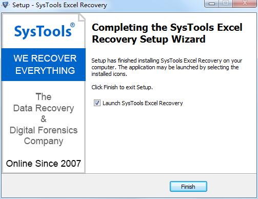 SysTools Excel Recovery截图