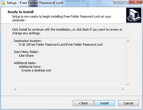 iLike Free Folder Password Lock截图