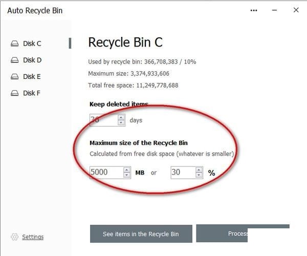 Auto Recycle Bin截图