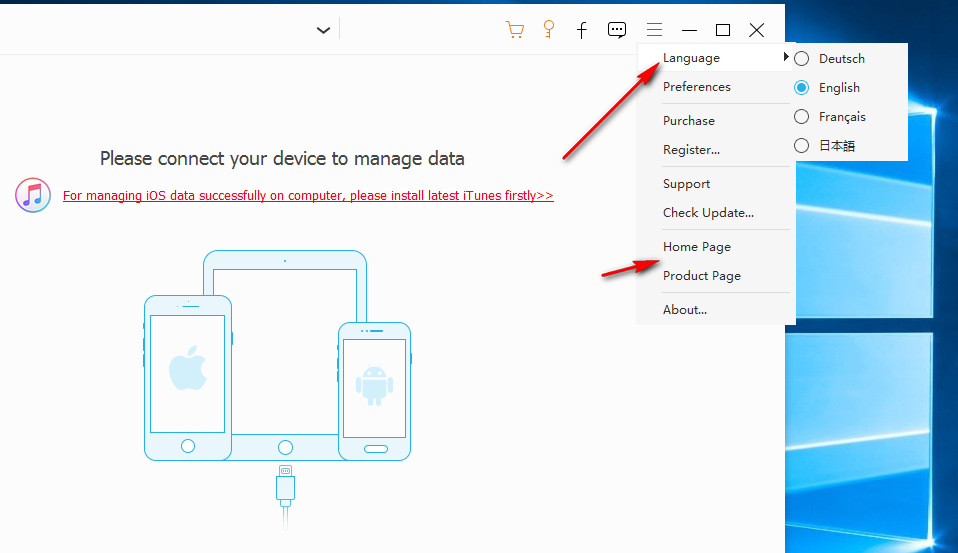 FoneLab HyperTrans截图