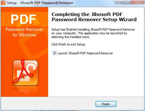 Jihosoft PDF Password Remover截图