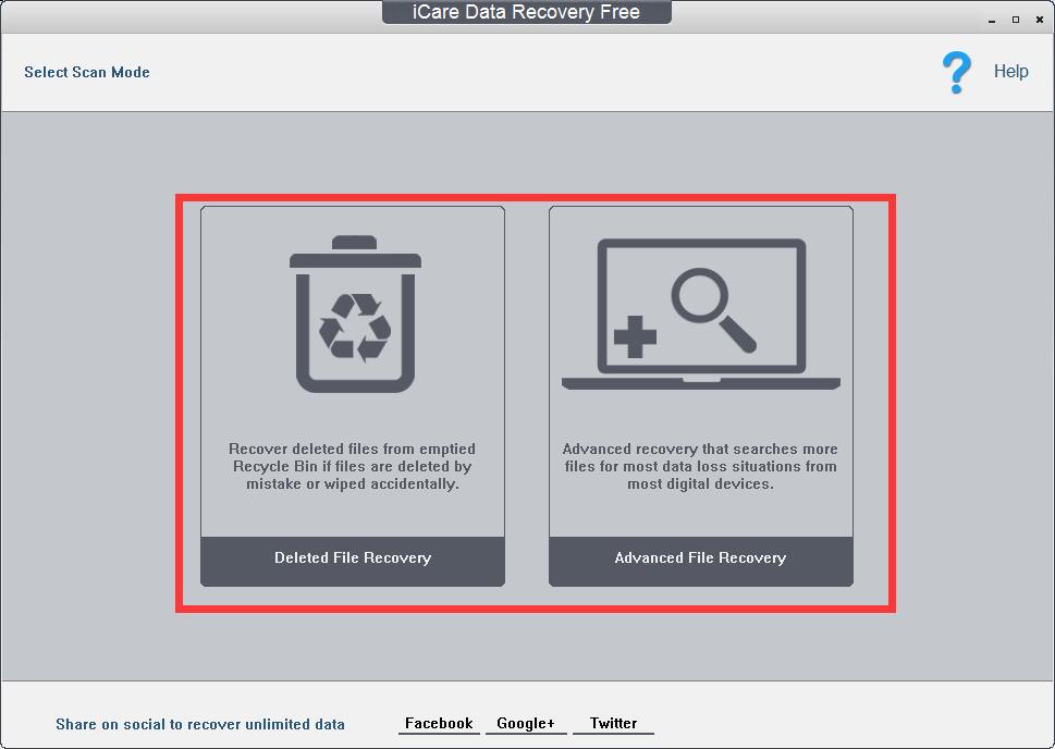 iCare Data Recovery Free截图