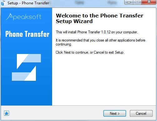 Apeaksoft Phone Transfer截图