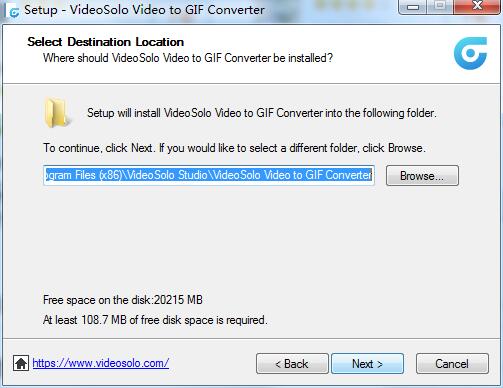 VideoSolo Video to GIF Converter截图