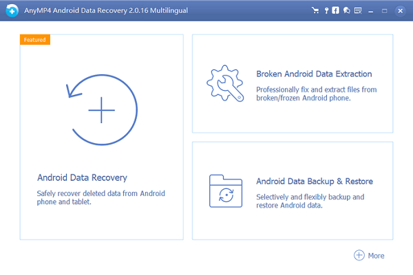 AnyMP4 Android Data Recovery截图