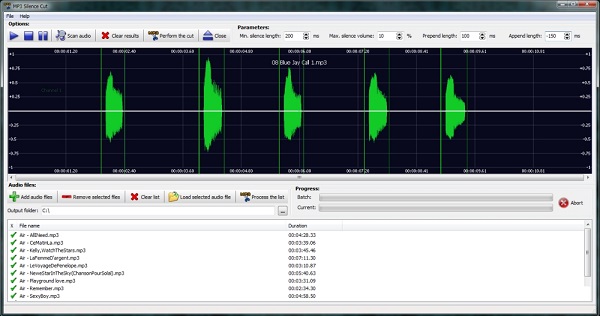 3delite MP4 Silence Cut截图