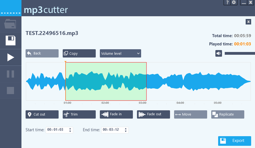 Abelssoft mp3 cutter截图