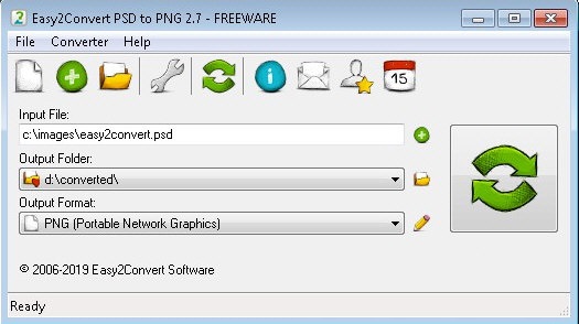 Easy2Convert PSD to PNG截图