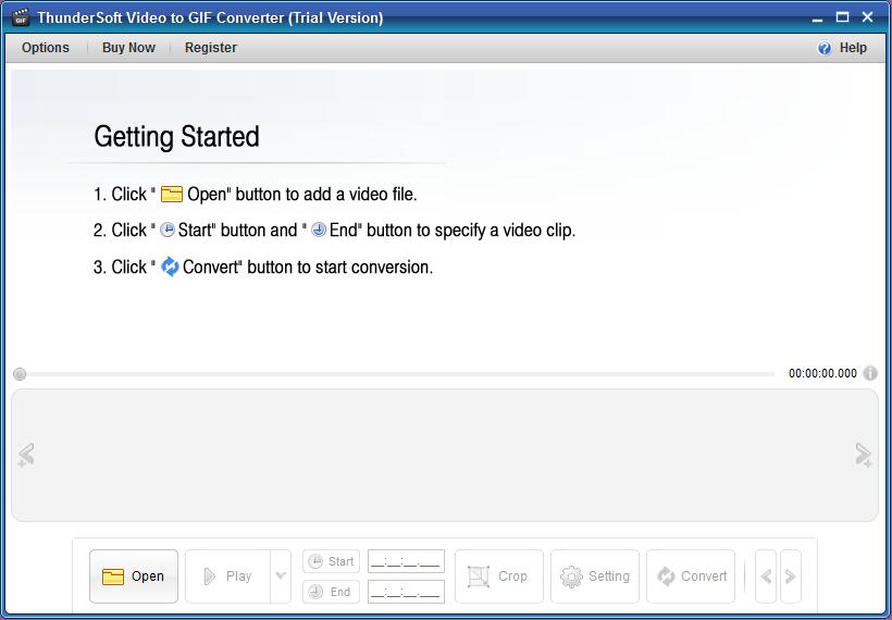 ThunderSoft Video to GIF Converter截图