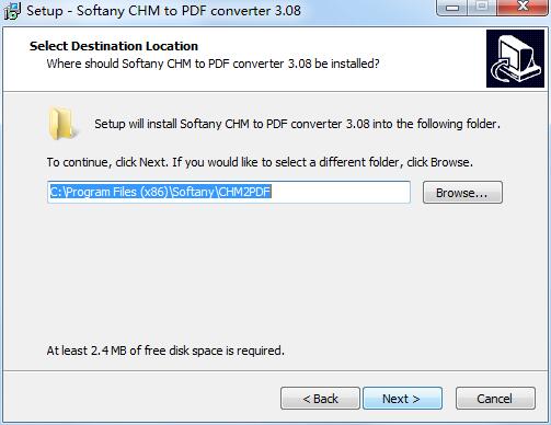 Softany CHM to PDF Converter截图