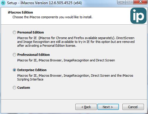 iMacros Enterprise Edition截图