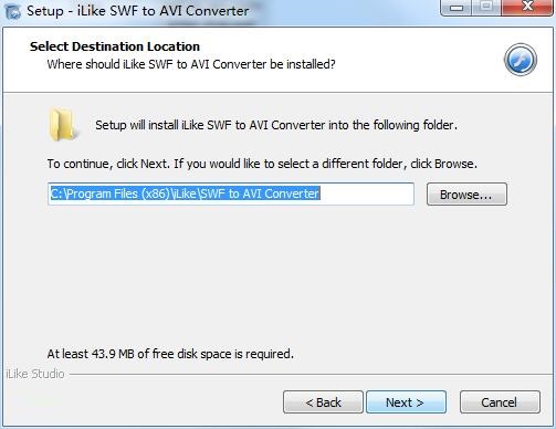 iLike SWF to AVI Converter截图