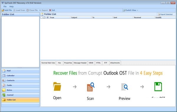 SysTools OST Recovery截图
