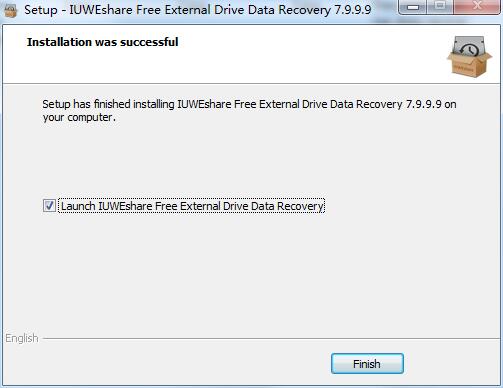 IUWEshare Free External Drive Data Recovery截图