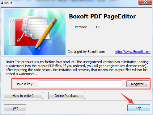 Boxoft PDF PageEditor截图