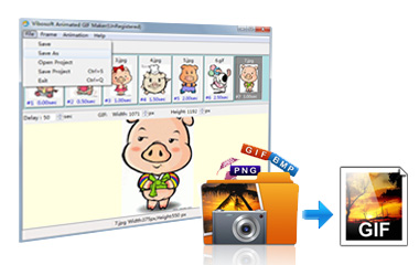 Vibosoft Animated GIF Maker截图