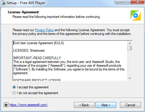 Aiseesoft Free AVI Player截图