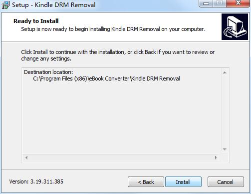 Kindle DRM Removal截图